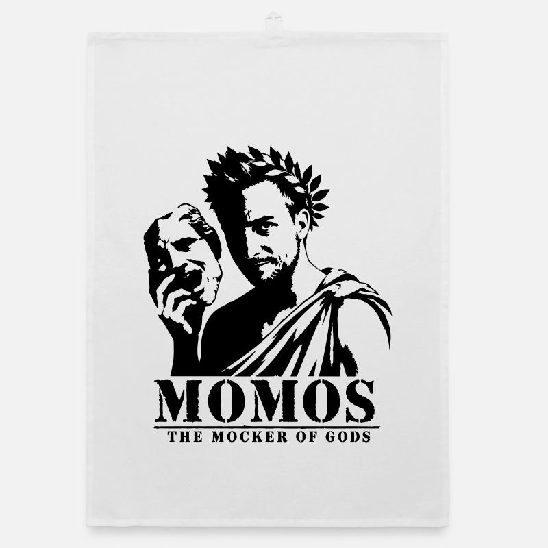 Momos - Organic Geschirrtuch - Weiß