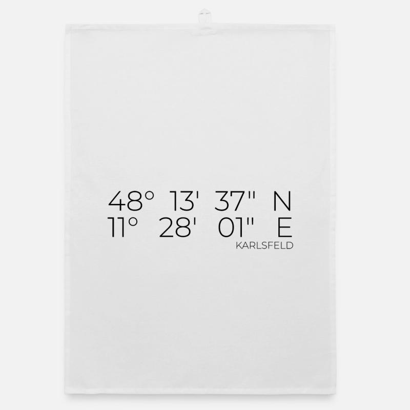 Coordinates Karlsfeld Organic dish towel