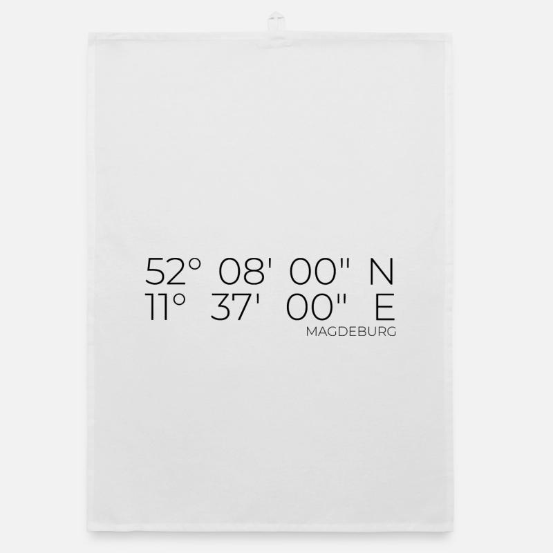 Coordinates Magdeburg Organic dish towel