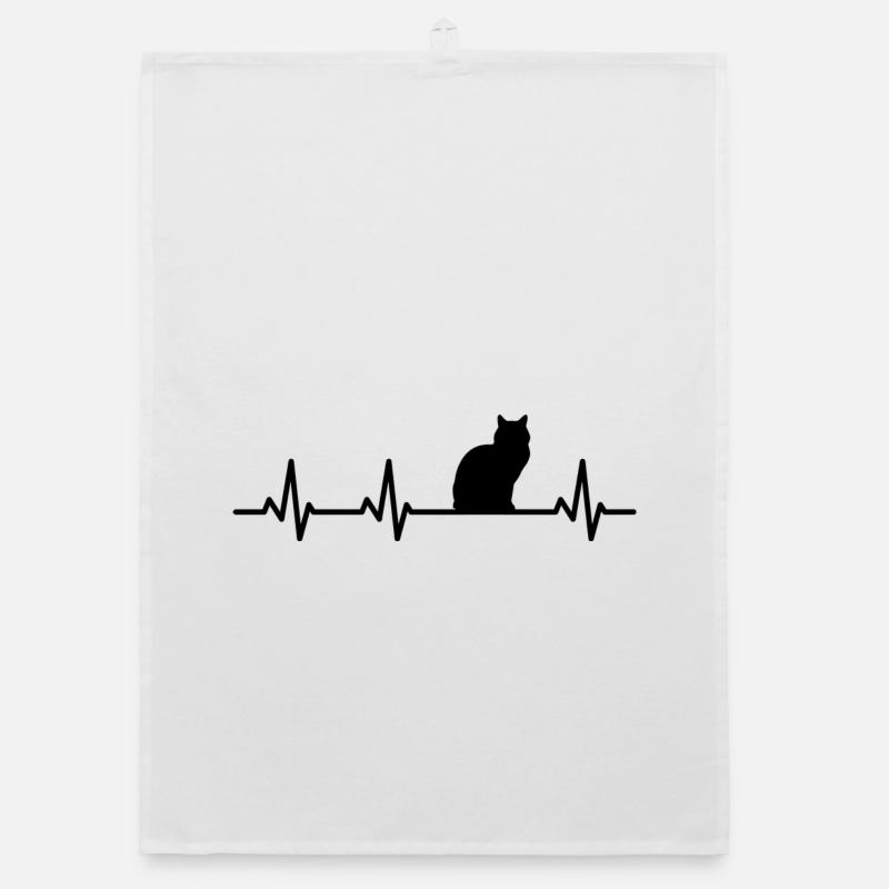 Fréquence cardiaque du chat Torchon bio