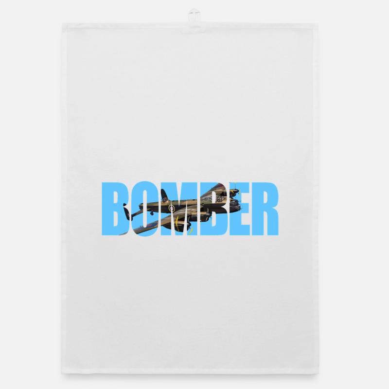 Bomber Avro Lancaster Organic Geschirrtuch