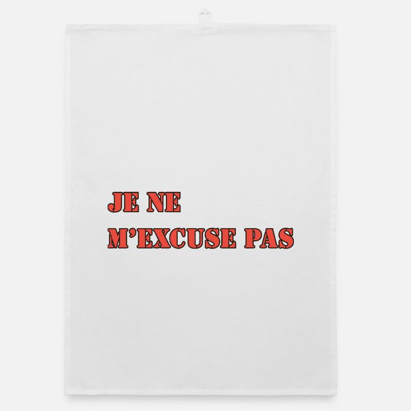 I DON'T APOLOGIZE Organic dish towel