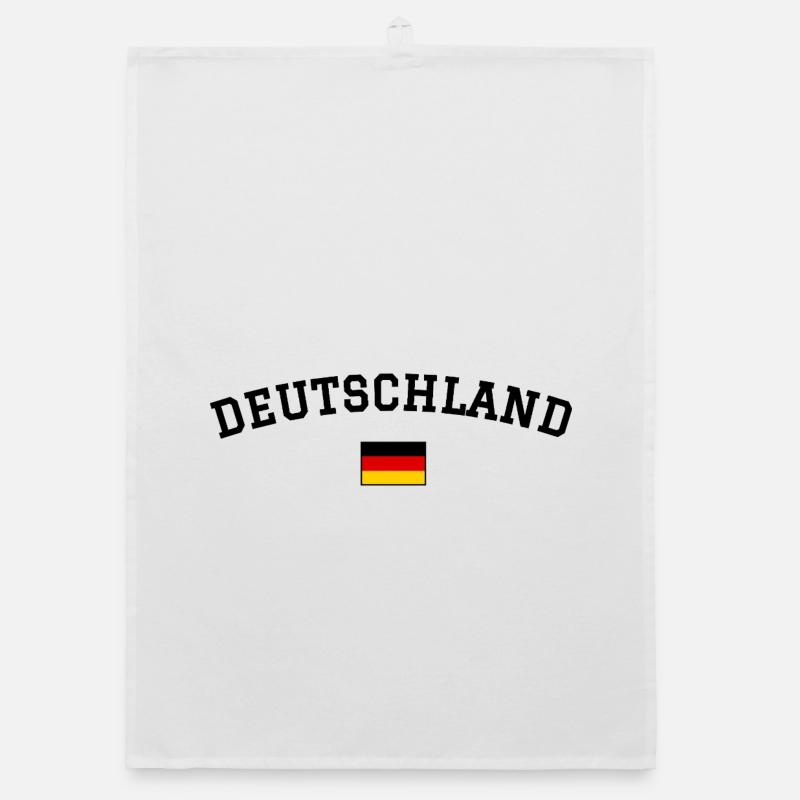 Minimum du drapeau allemand Torchon bio