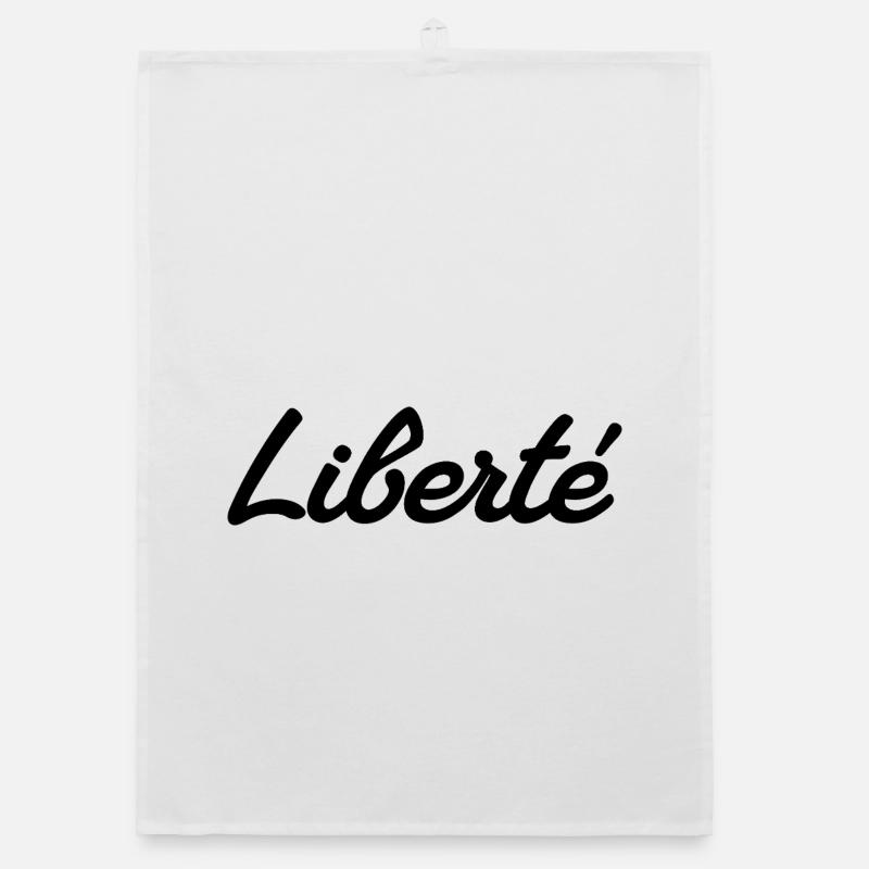LIBERTÉ – Signature Script Torchon bio