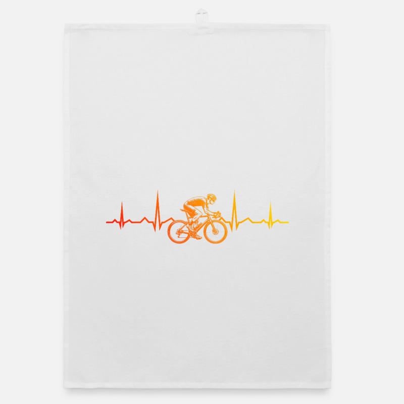 Idée cadeau pour un vélo de route avec vélo de route Torchon bio