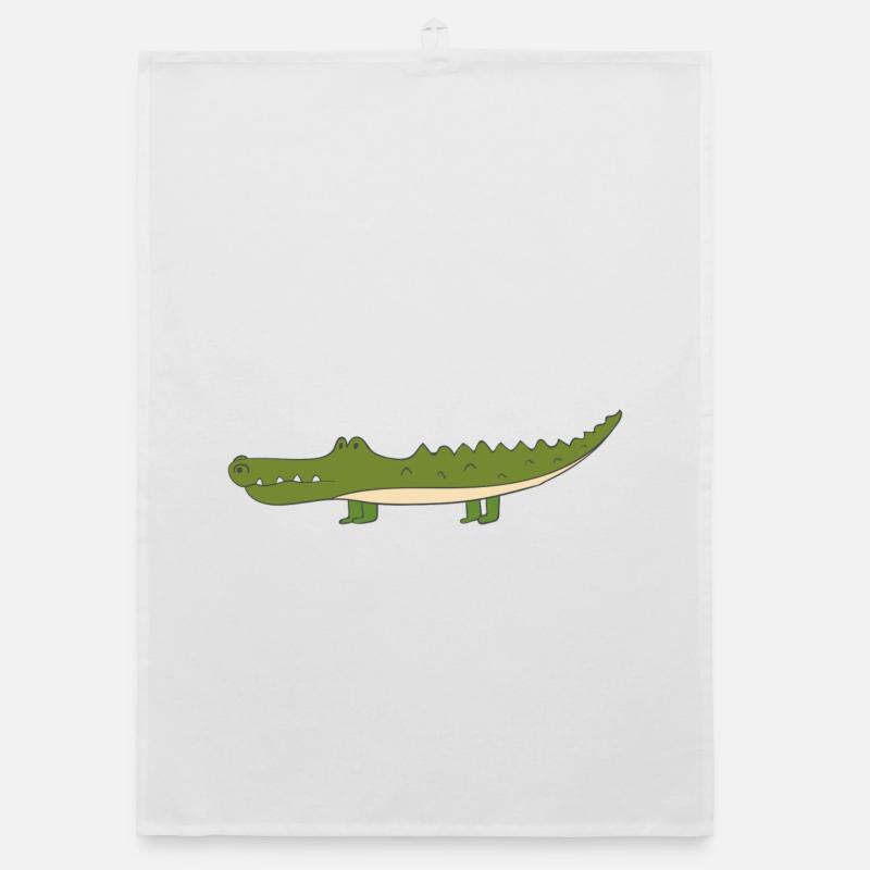 Krokodil Organic Geschirrtuch