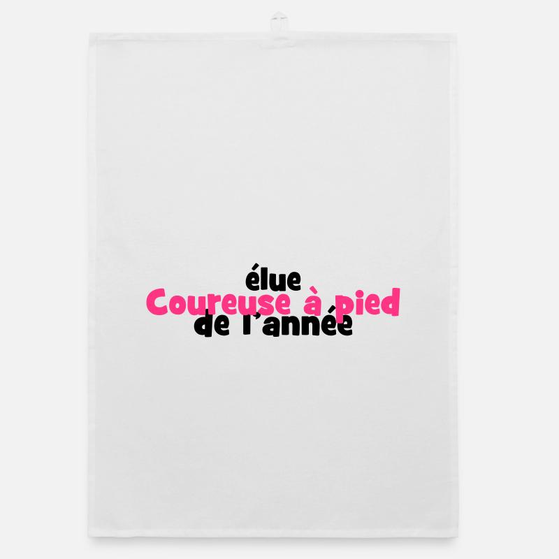 Course à Pied / Running / Jogging / Coureur Torchon bio