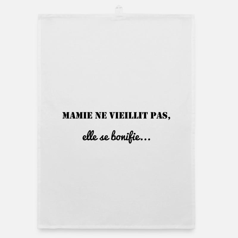 OMA. MAMA. GROSSMUTTER. MUTTERTAG. PARTEI Organic Geschirrtuch