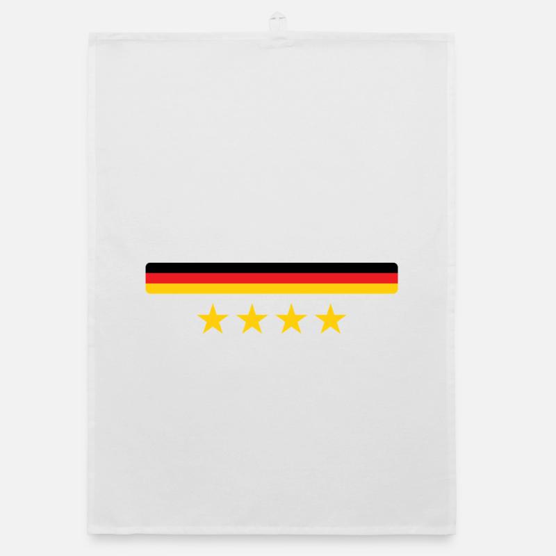 German Flag - Germany Organic dish towel