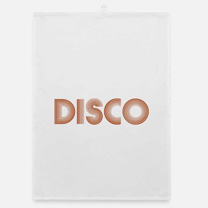 DISCO Boule disco dansante Torchon bio