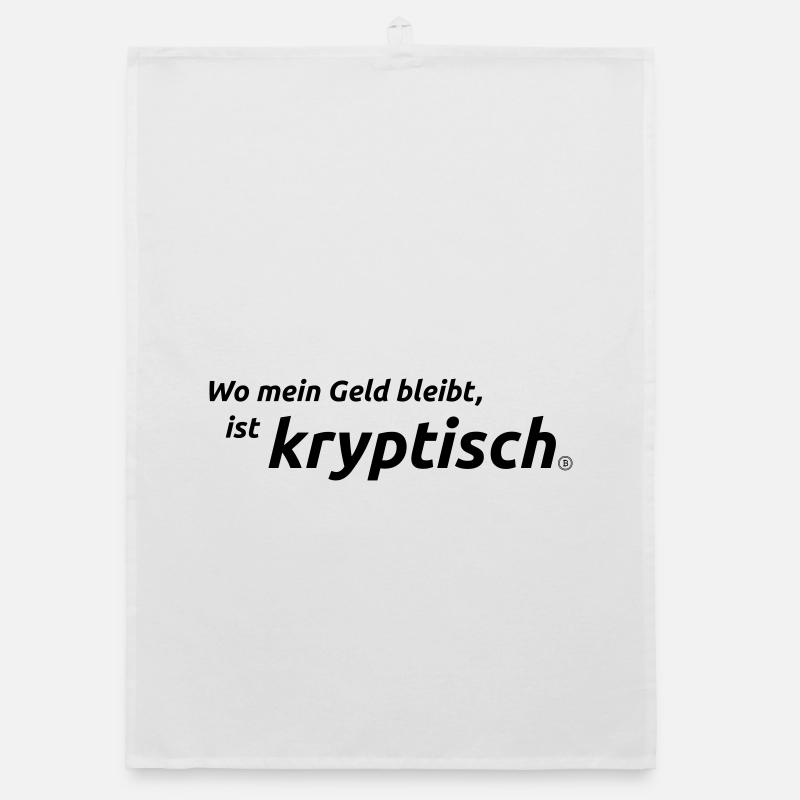 Krypto Organic Geschirrtuch