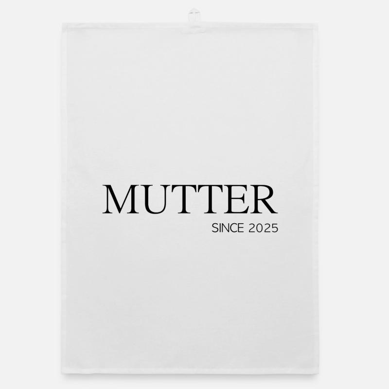 Mutter since 2025 Organic Geschirrtuch