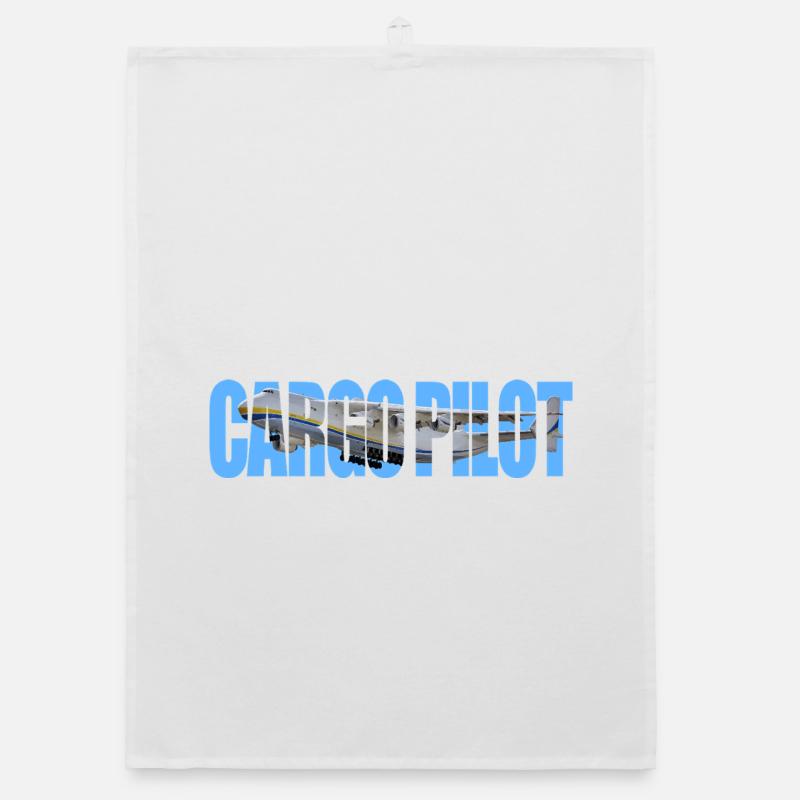 Cargo pilot An-225 Organic dish towel