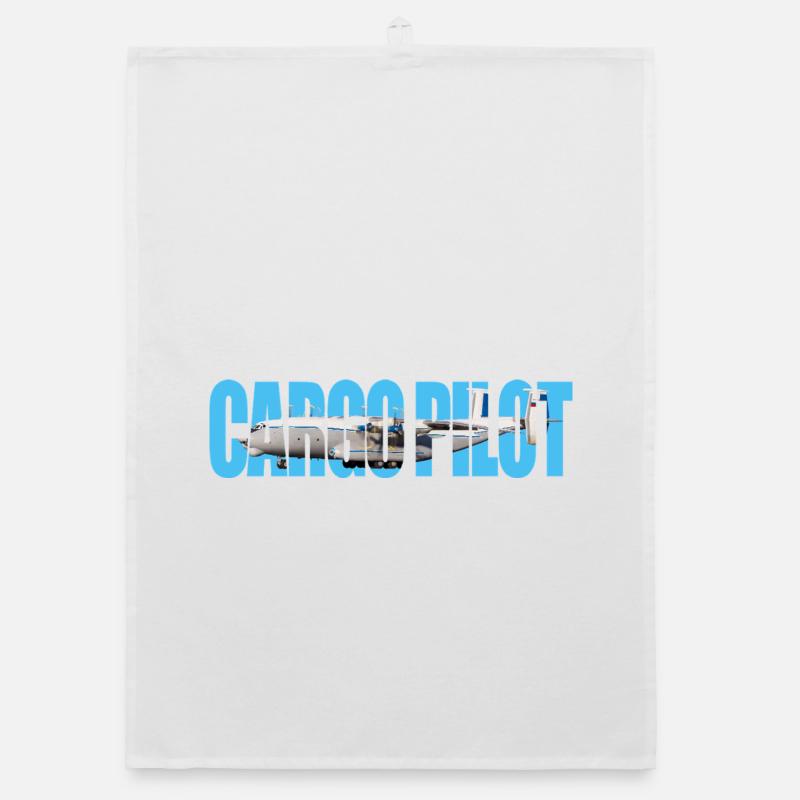 Cargo pilot An-22 Organic Geschirrtuch