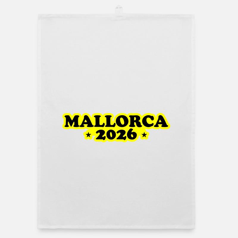 Mallorca 2026 Organic Geschirrtuch