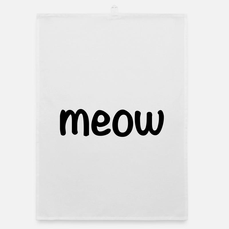 Meow Organic dish towel