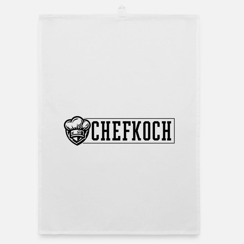 Chefkoch Kochmütze Organic Geschirrtuch
