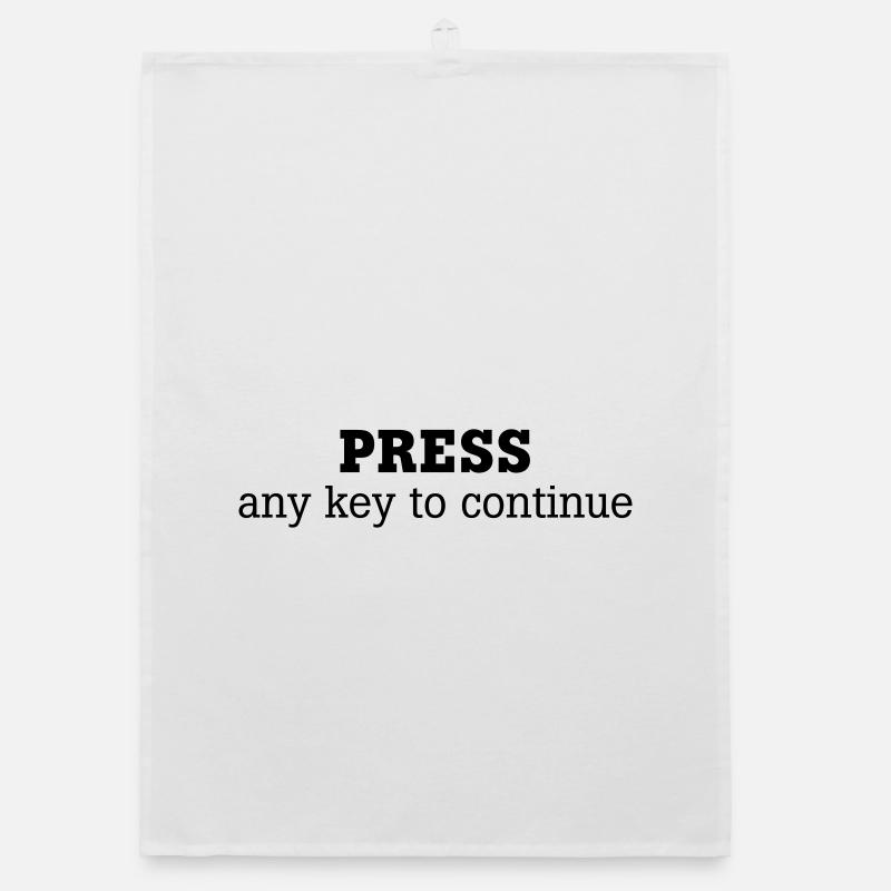 Press any key to continue | knopf | schalter | Torchon bio