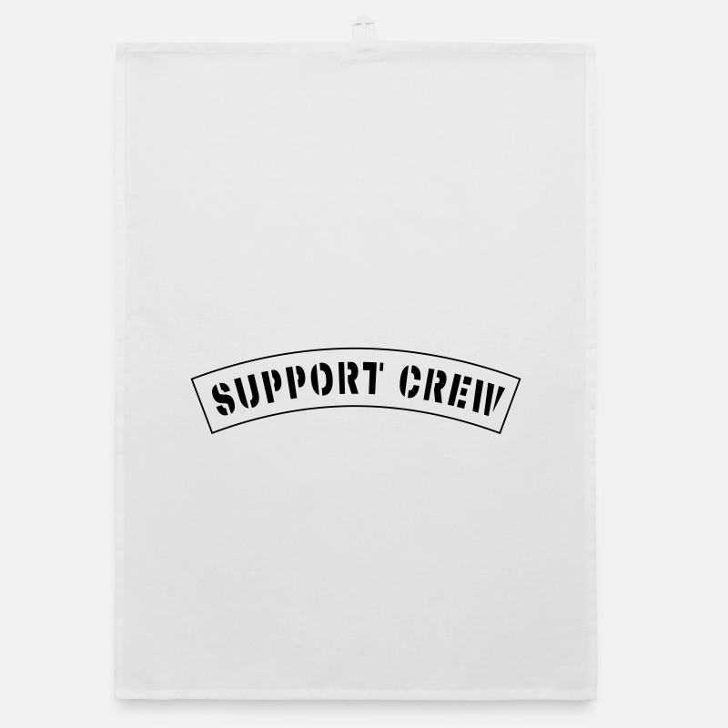 Patch de style équipage de soutien Torchon bio