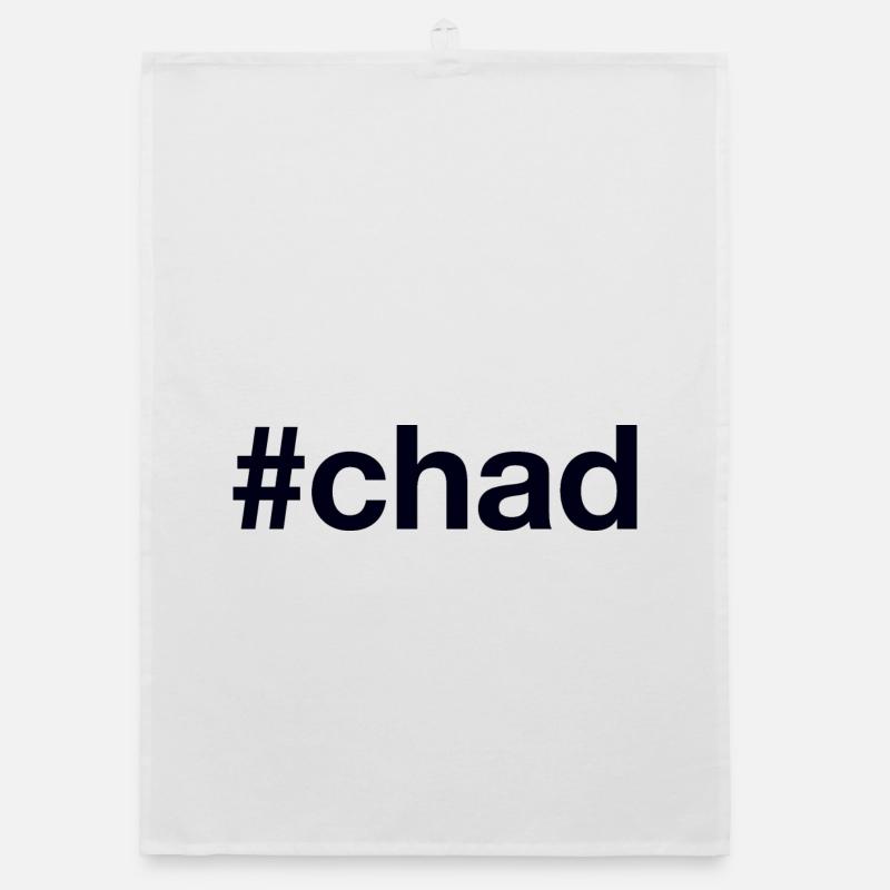 CHAD Hashtag Tschad Organic dish towel