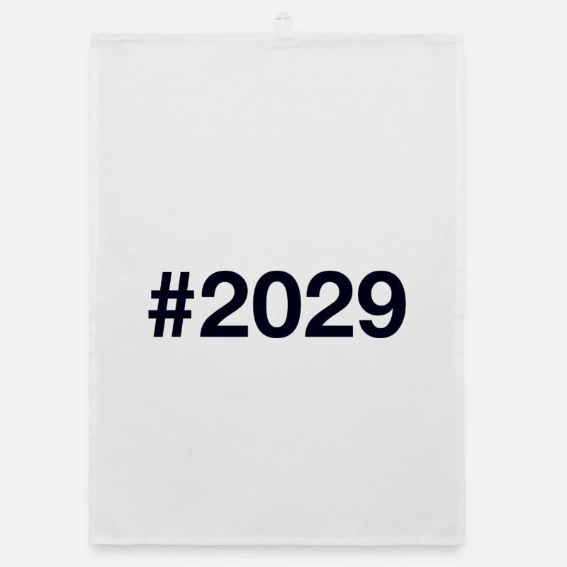 2029 Hashtag Organic dish towel