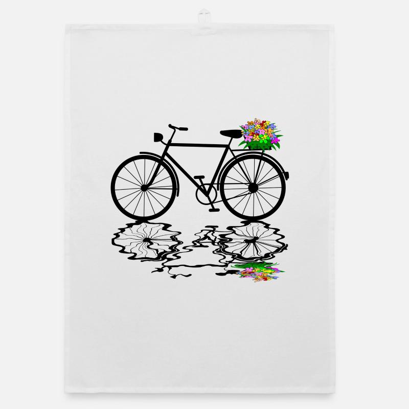 bicycle Organic dish towel