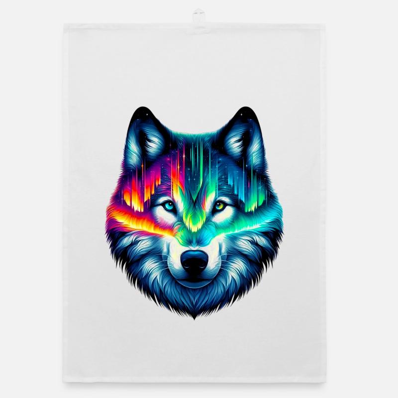 Wolf Organic Geschirrtuch