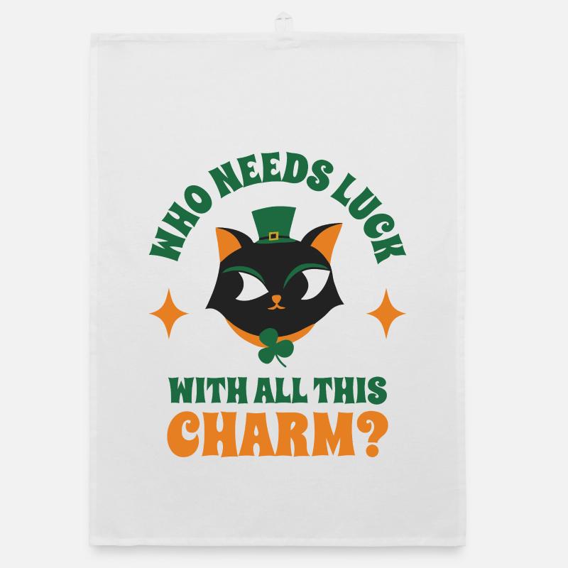 Who Needs Luck? Organic dish towel