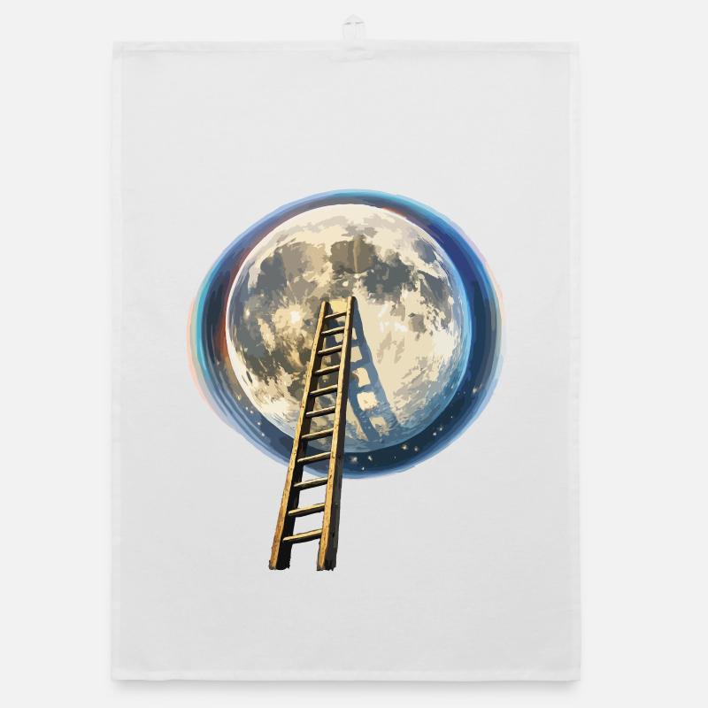 Échelle vers la Lune Torchon bio
