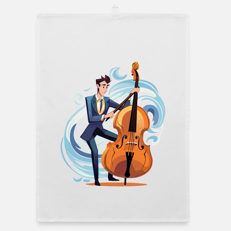 Violoncelle de jazz côtier dans la tempête Torchon bio