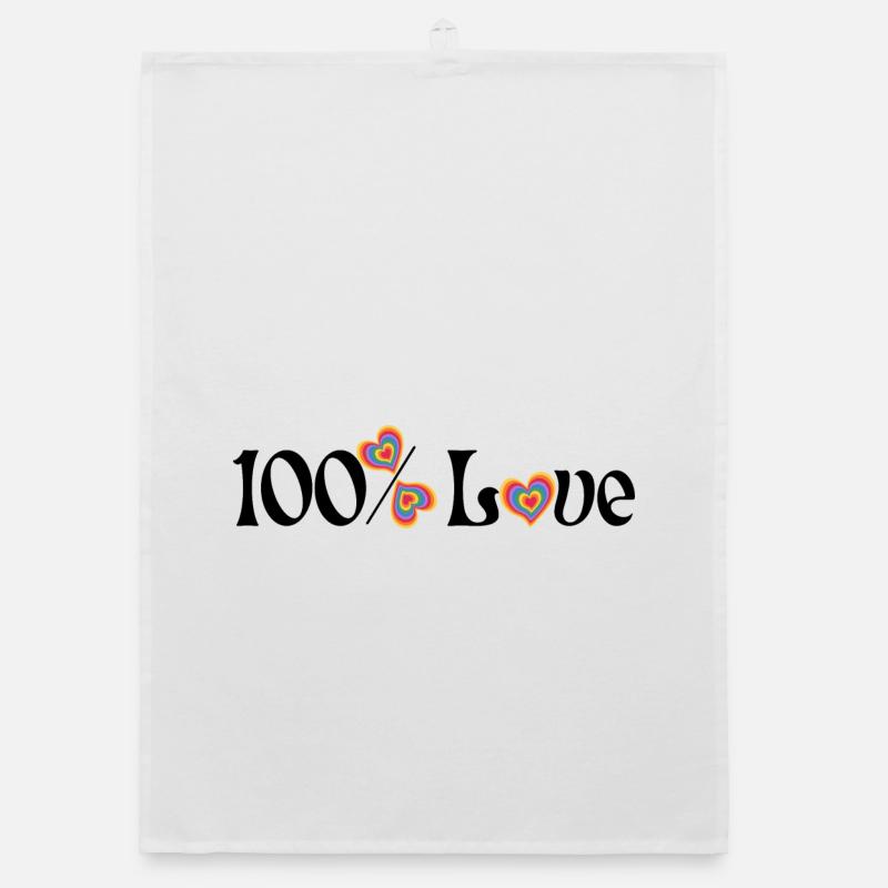 100% d’amour Torchon bio
