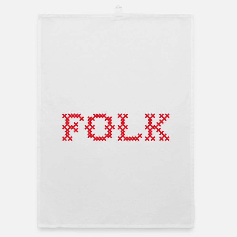 Folklore populaire Torchon bio