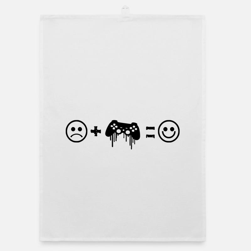 Le jeu vidéo vous rend heureux Torchon bio