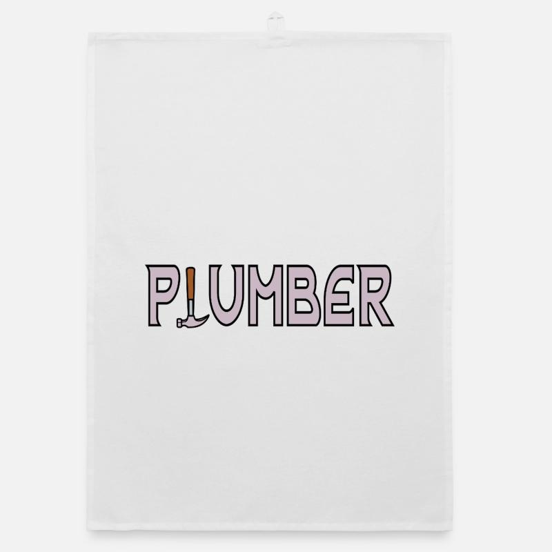 Klempner-Papa Organic Geschirrtuch