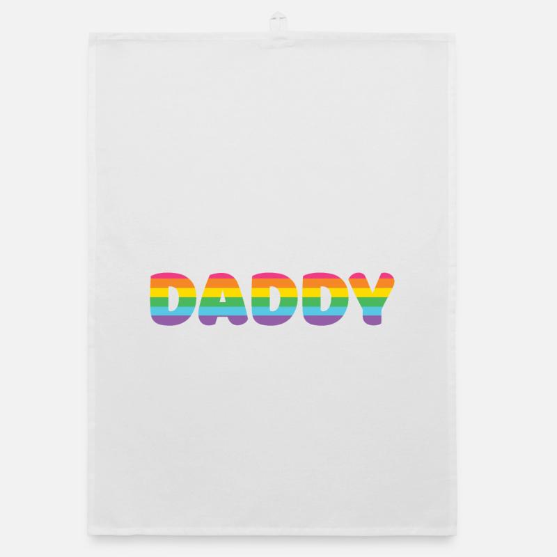 LGBTQ+ Daddy Organic dish towel