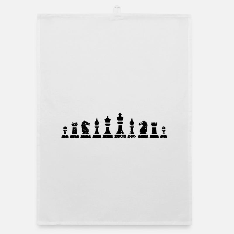 Pièce d'échecs Torchon bio