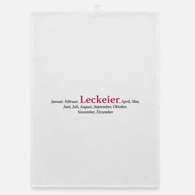 Leck Eier Organic Geschirrtuch