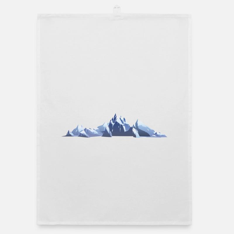 Mountains | Mountain Organic dish towel