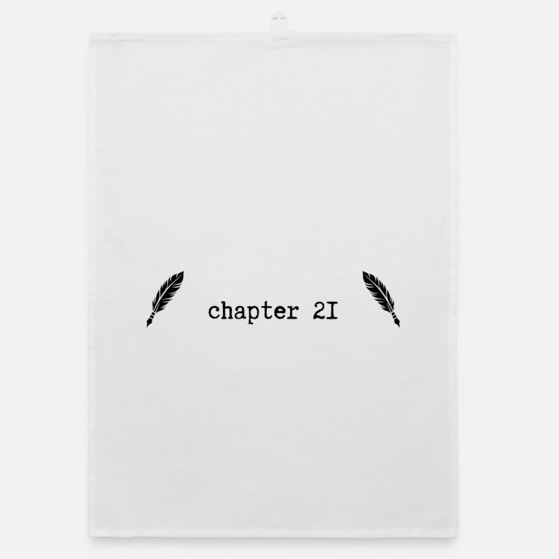 chapter 21 Geburtstag Organic Geschirrtuch