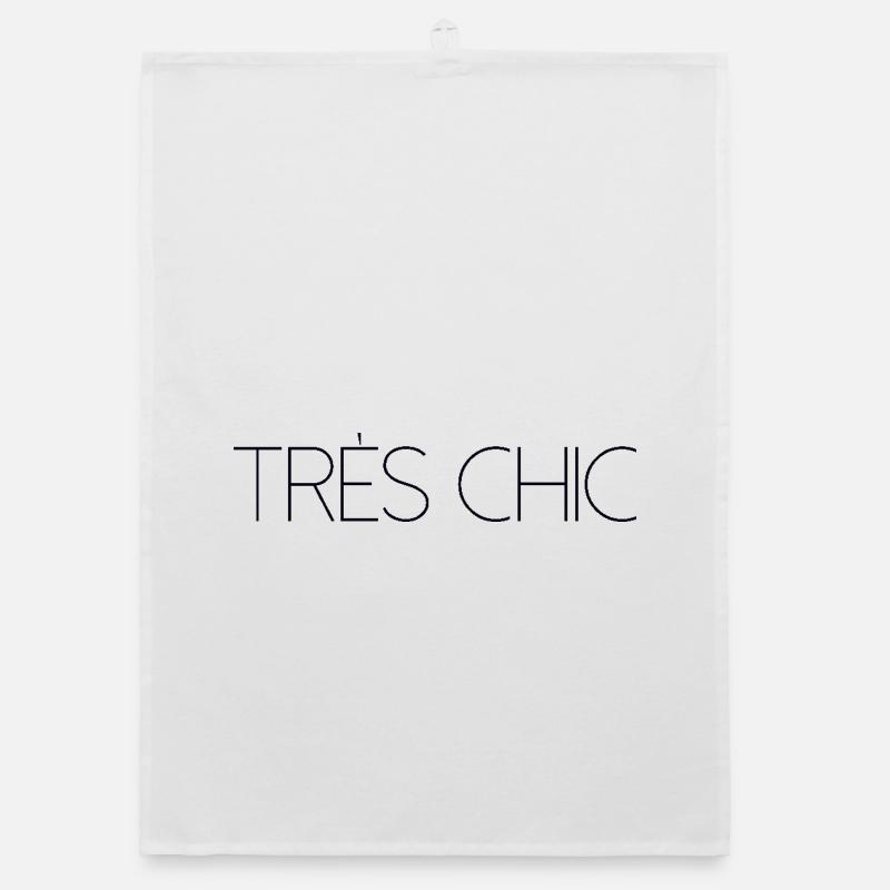 TRES CHIC Élégant Torchon bio