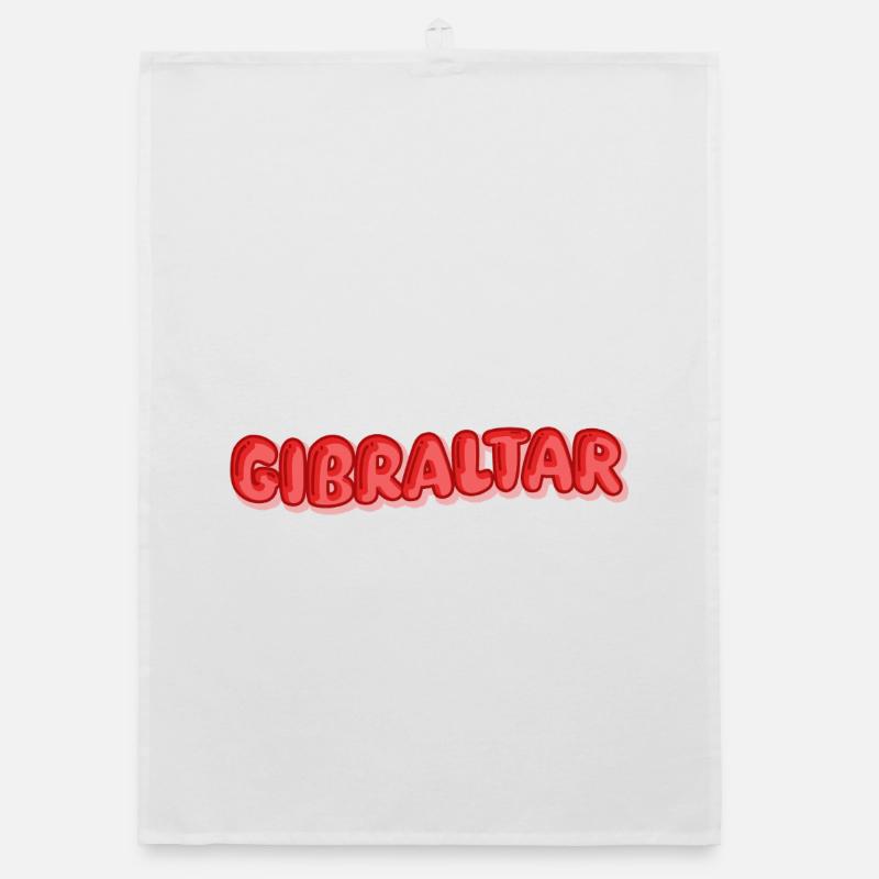 Gift for Gibraltar Organic dish towel