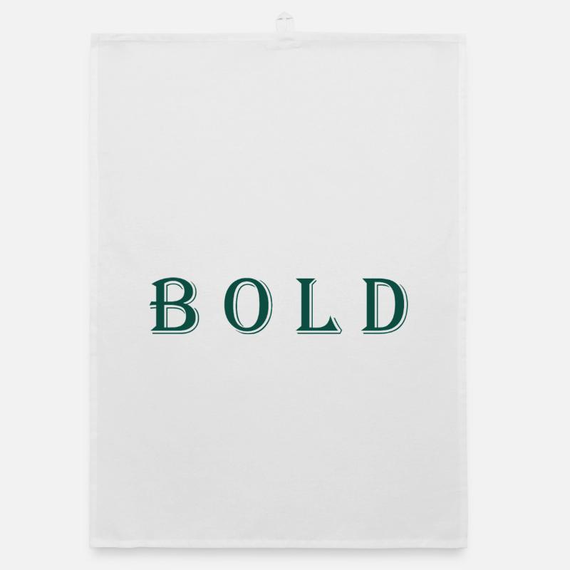 Würdevolles abstraktes Kunstdesign Organic Geschirrtuch