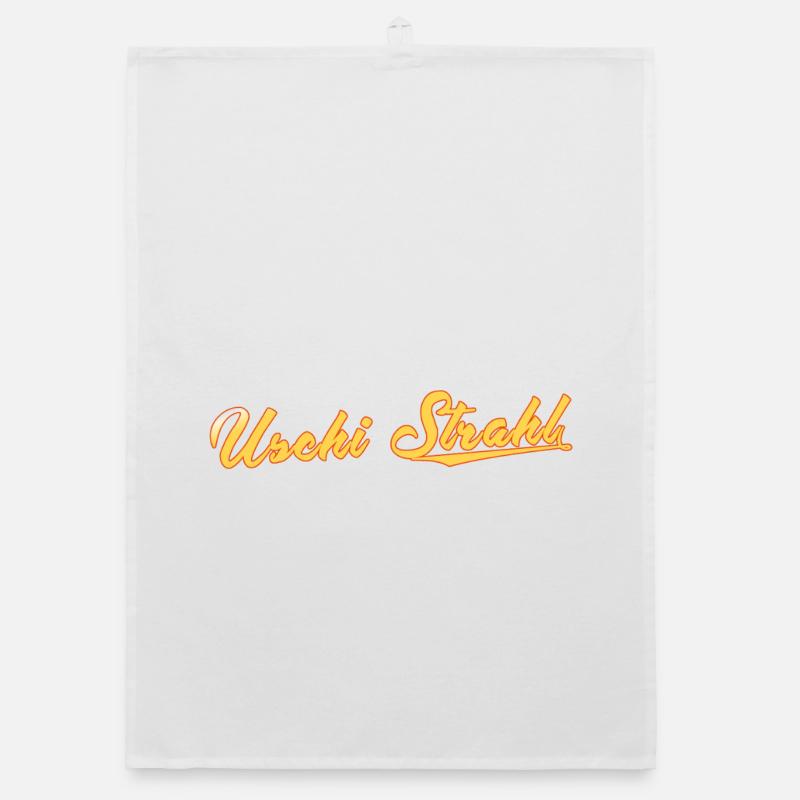 Uschi Strahl Banner Organic Geschirrtuch