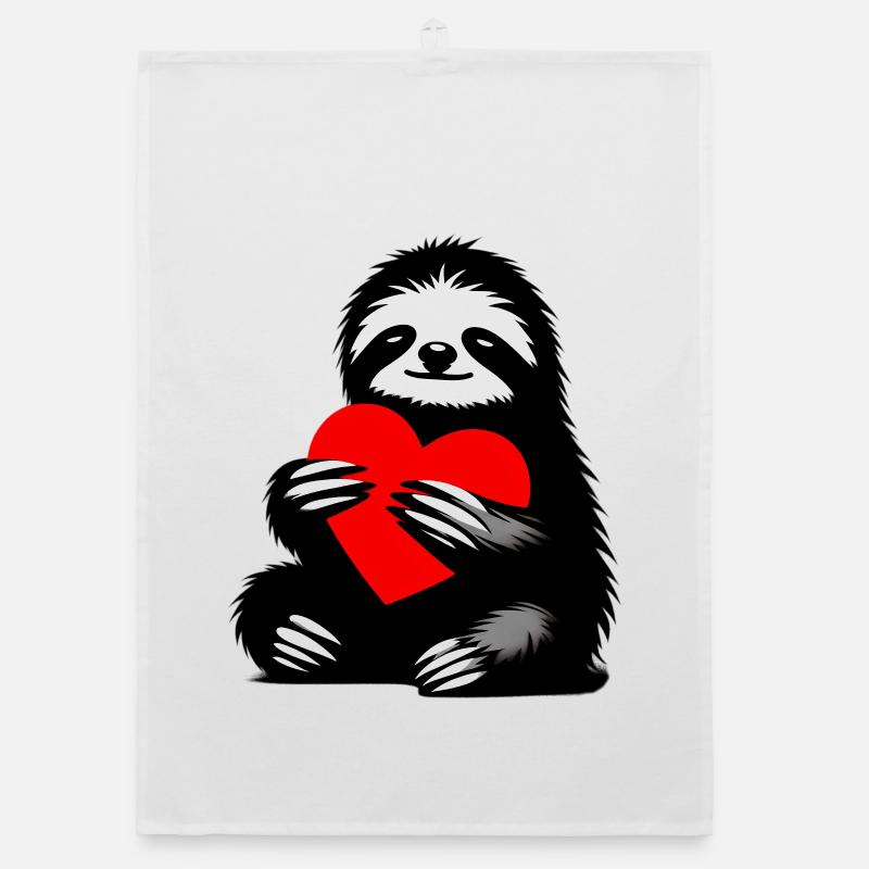 Faultier Organic Geschirrtuch