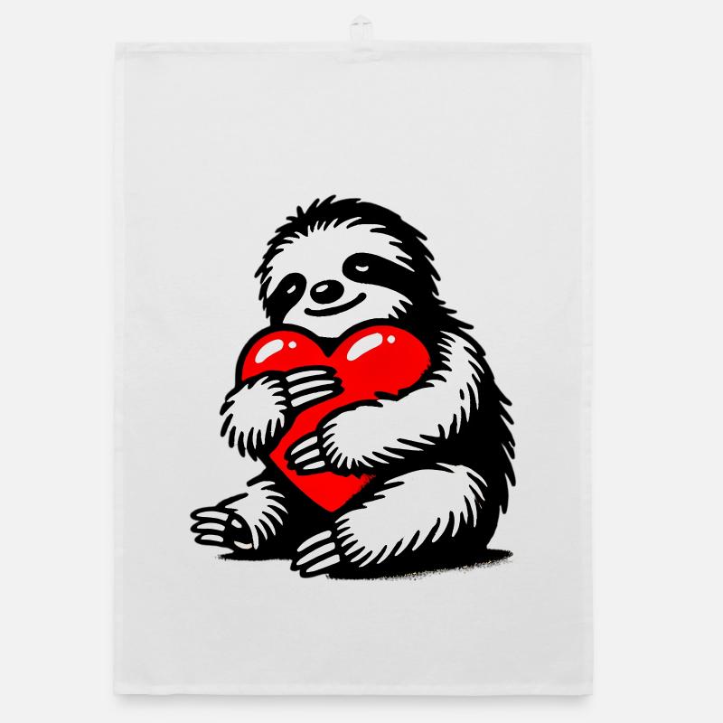 Sloth Organic dish towel