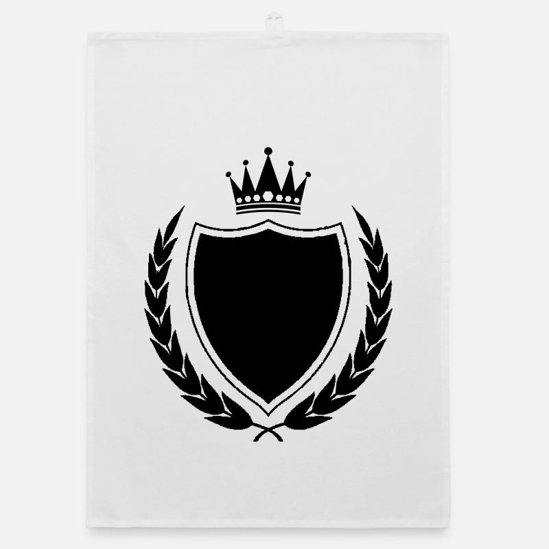 Wappen Crest Organic Geschirrtuch