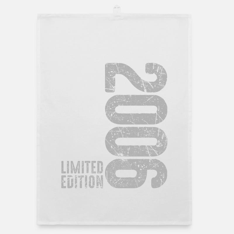 20e anniversaire 2006 Édition rétro vintage - Torchon bio - blanc