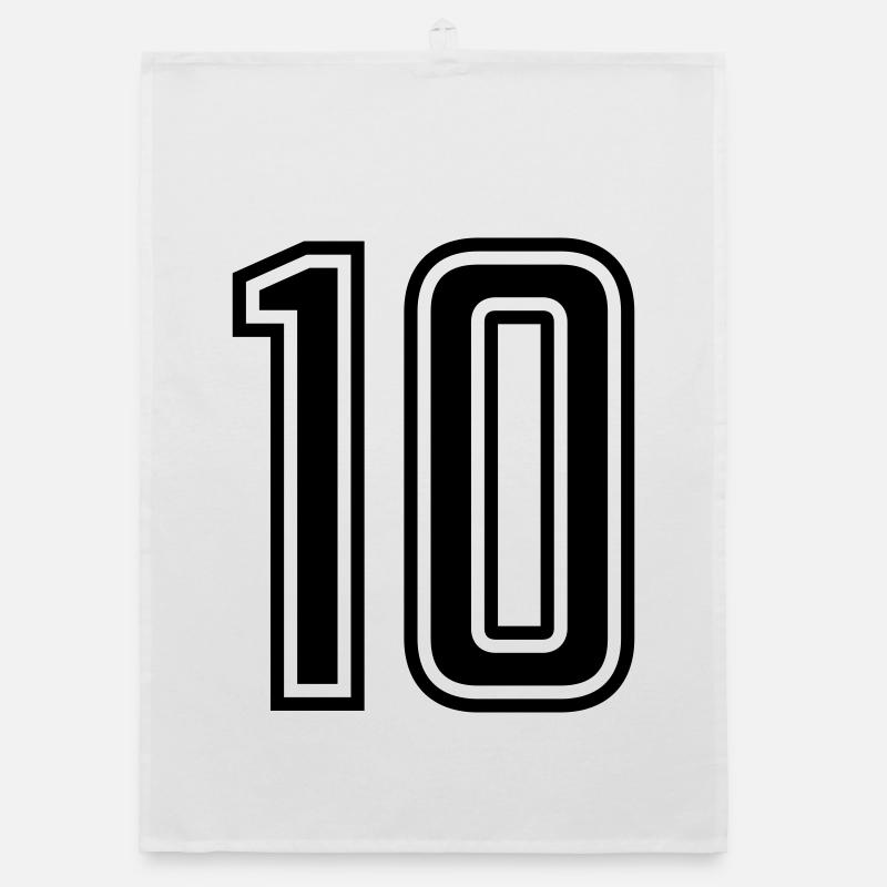 10 Organic Geschirrtuch