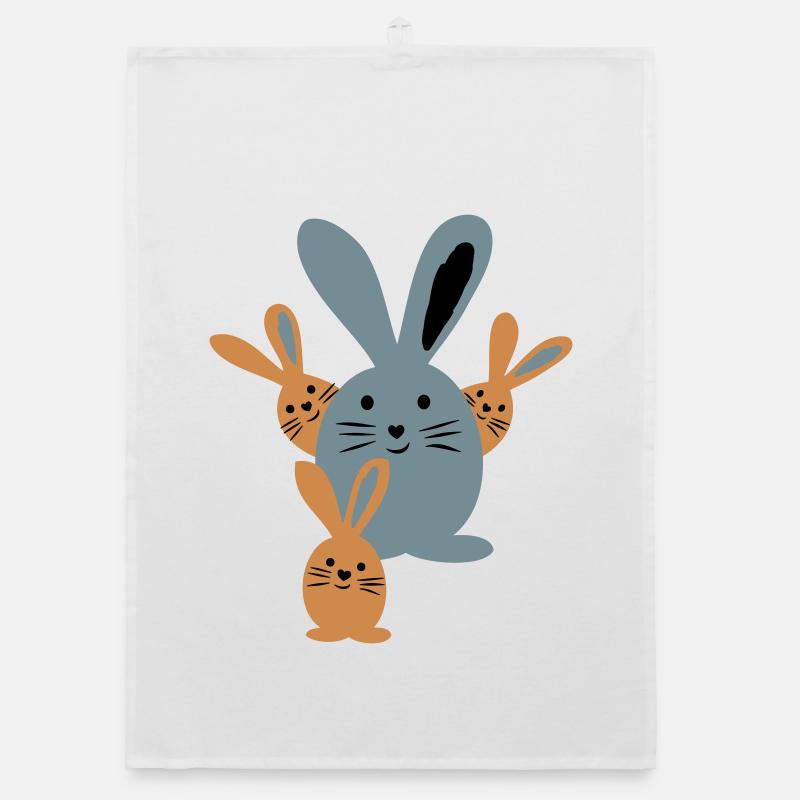 Ostern Organic Geschirrtuch