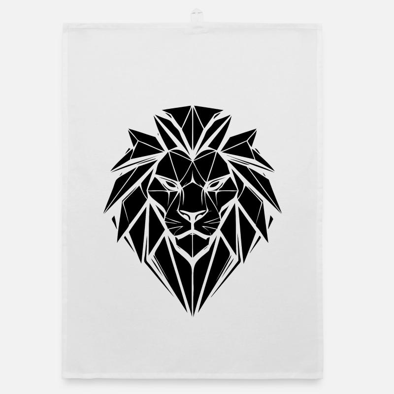 Lion Style – Strength & Pride - Leo Organic dish towel
